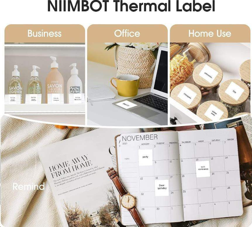 20250221171313_534d9e03 Niimbot Αυτοκόλλητες Ετικέτες σε Ρολό για Εκτυπωτή Ετικετών 50x30mm - Image 5