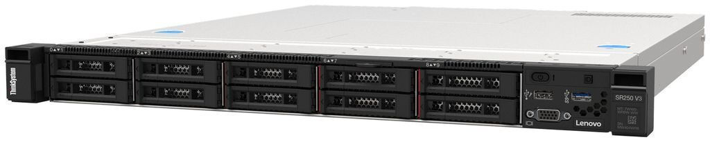 Lenovo SR250 V3 (Xeon E-2436/32GB DDR5/32GB /5350-8i/No OS) - Image 1