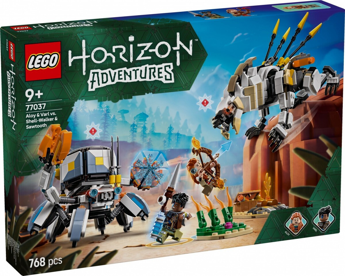 Lego Aloy and Varl Vs Shell- Walker and Sawtooth για 9+ Ετών 768τμχ - Image 1