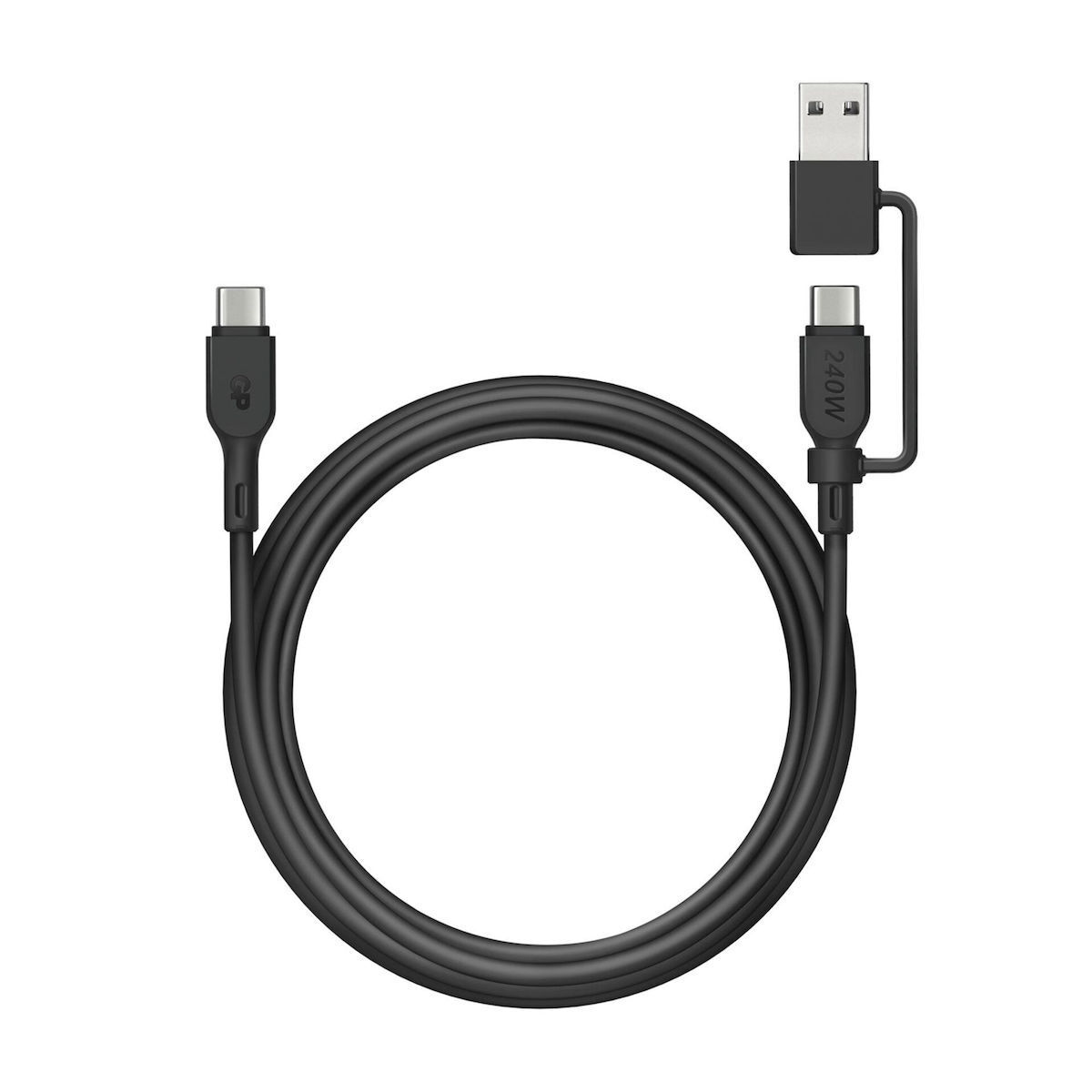 GP Batteries Regular USB to Type-C Cable 1m (GPCBCXBPBKUSB964)