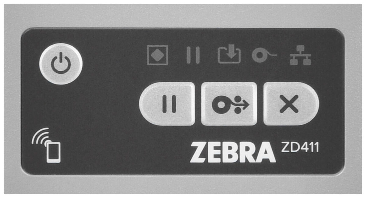Zebra ZD411 Εκτυπωτής Ετικετών Απευθείας Μεταφοράς USB, Bluetooth 203 dpi - Image 10