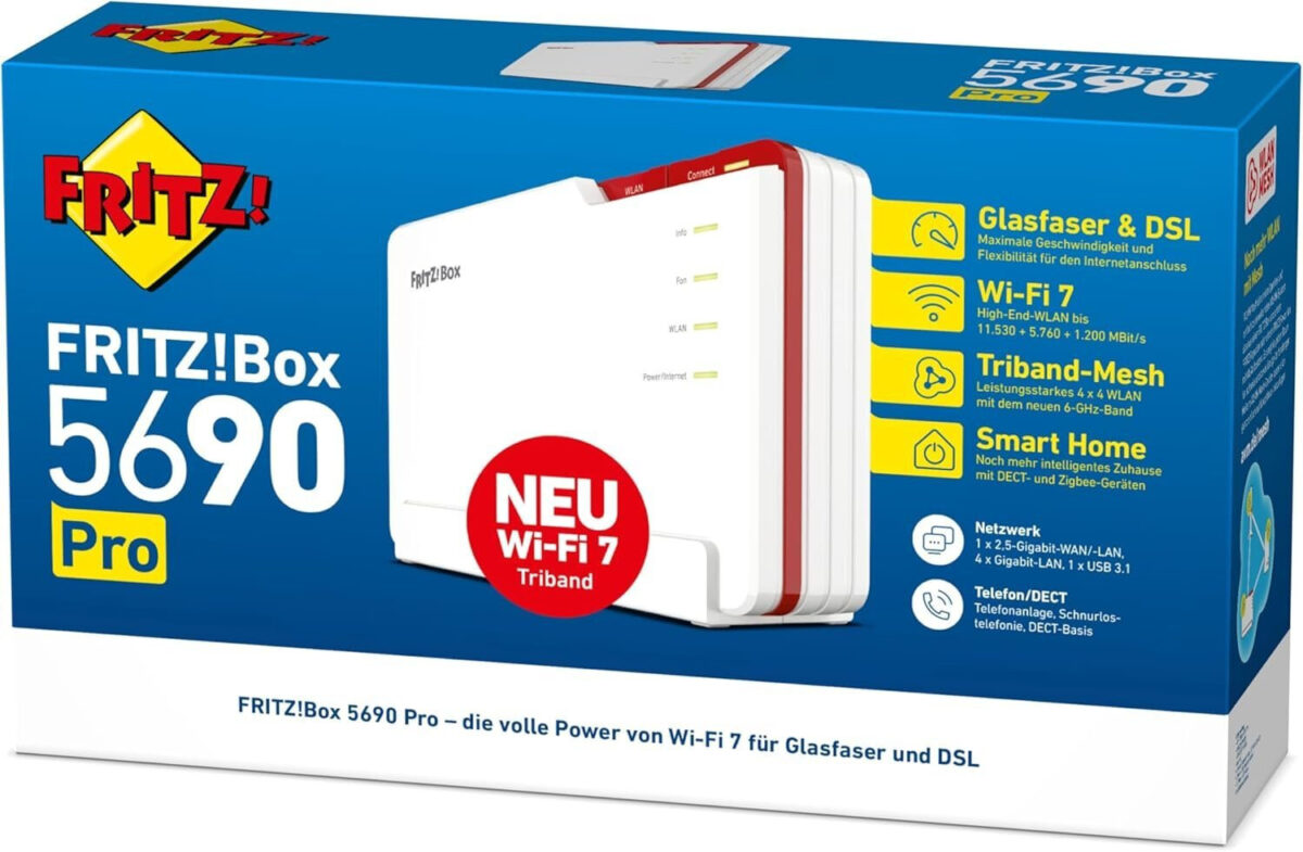 AVM FRITZ!Box 5690 Fiber GPON VDSL2 Ασύρματο Router - Image 3