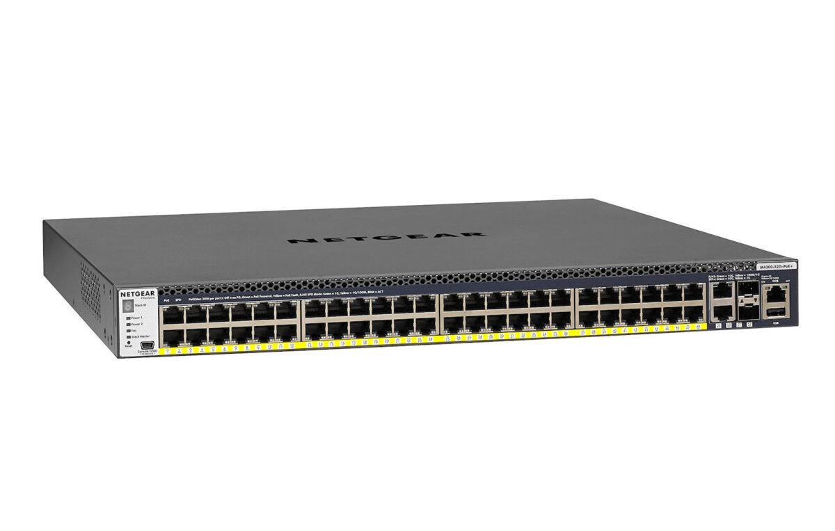 NetGear M4300-52G-POE+ 550W Managed L3 PoE - Image 1