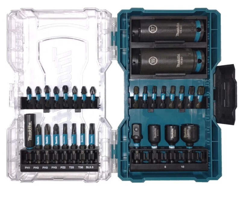 Makita Impact Black Bit & Schlagnuss-set 30-tlg