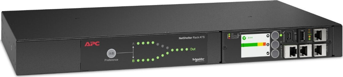 Rack Ats 230v 10a C14 Input 12 C13 Output - Image 3