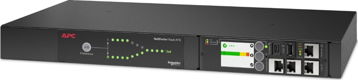 Rack Ats 230v 10a C14 Input 12 C13 Output - Image 1