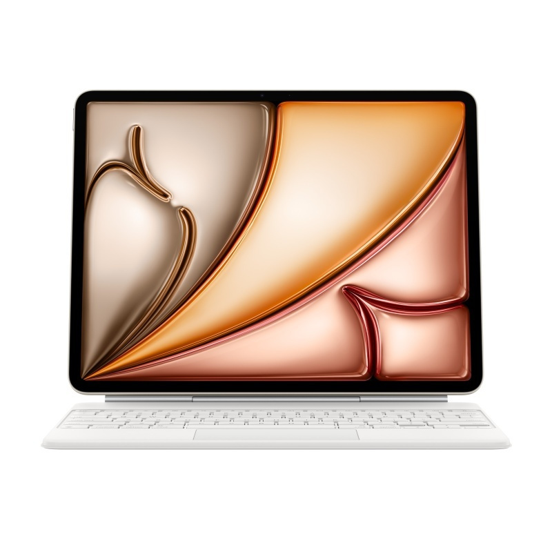 Apple Magic Keyboard Λευκή (iPad Air 2024 13") - Image 1