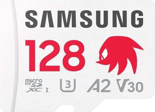 Samsung Sonic The Hedgehog Pro Plus microSDXC 128GB Class 10 V30 A2 - Image 1