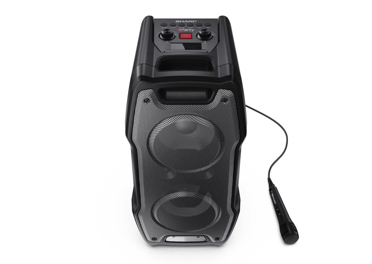 Sharp Σύστημα Karaoke με Ενσύρματo Μικρόφωνo Xparty Sing σε Μαύρο Χρώμα - Image 2