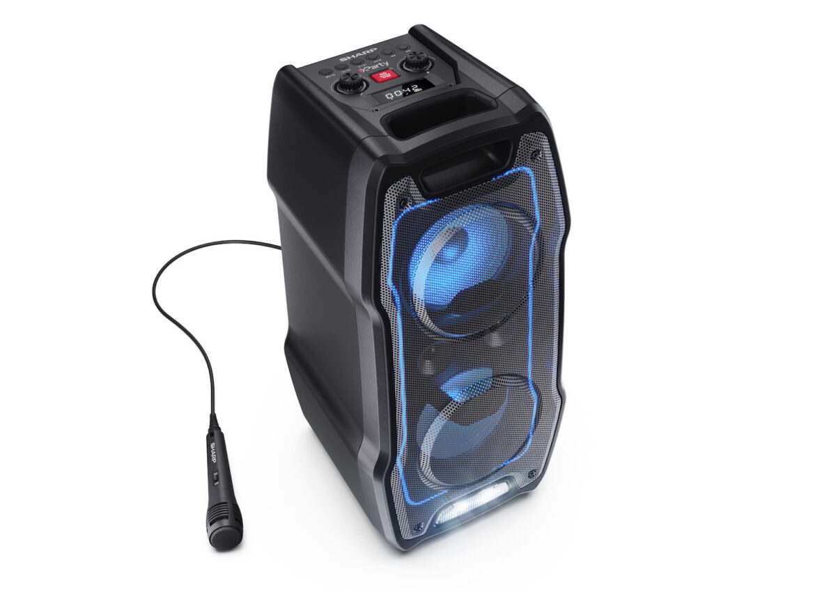 Sharp Σύστημα Karaoke με Ενσύρματo Μικρόφωνo Xparty Sing σε Μαύρο Χρώμα - Image 3