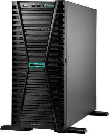 HP ProLiant ML110 Gen11 (Xeon Silver 4510/32GB DDR5/4TB + 4TB /2x1G 4LFF VROC NBD333/No OS)