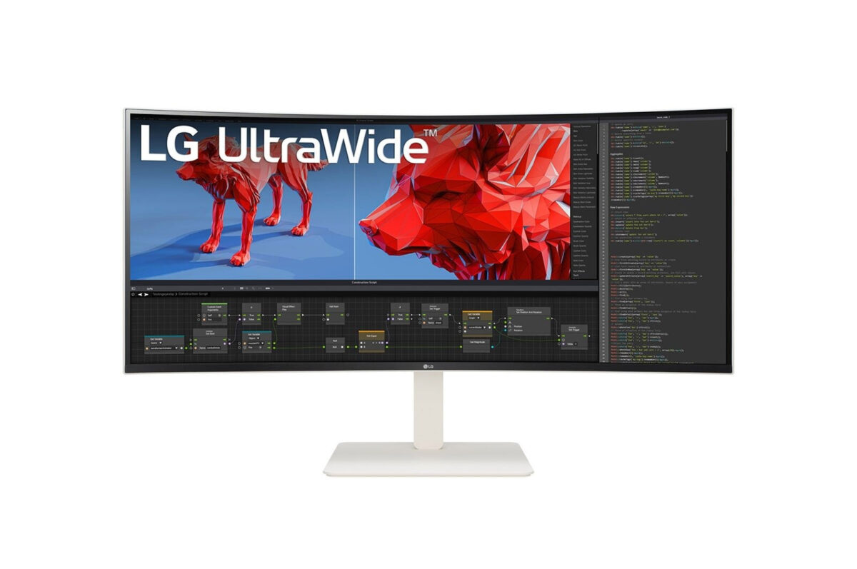 LG 38BR85QC-W 38" Ultrawide IPS Curved QHD 3840x1600 - Image 1