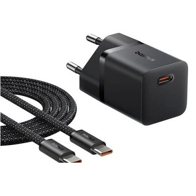 Baseus Gan5 USB-C 25W με Καλώδιο USB-C - USB-C