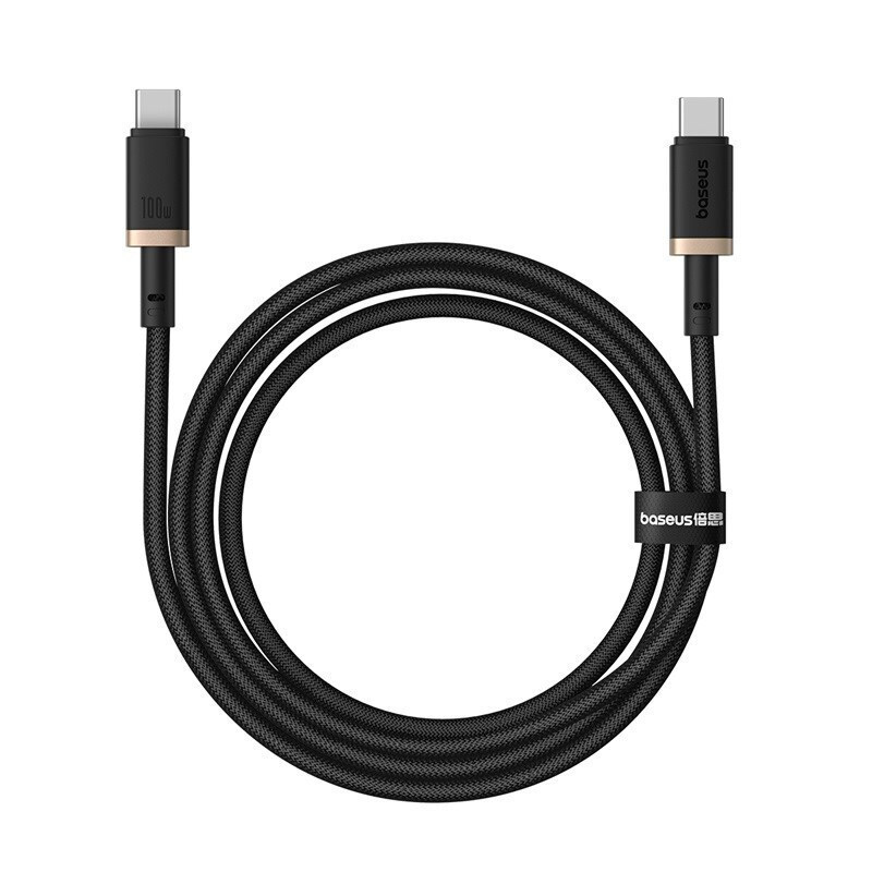 Baseus USB 2.0 USB-C male - USB-C 100W 1m (P10377803U01-00)