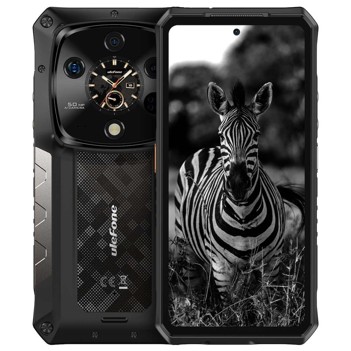 Ulefone Armor 28 Ultra 5G Dual SIM (16/1TB) Ανθεκτικό Smartphone Μαύρο - Image 1
