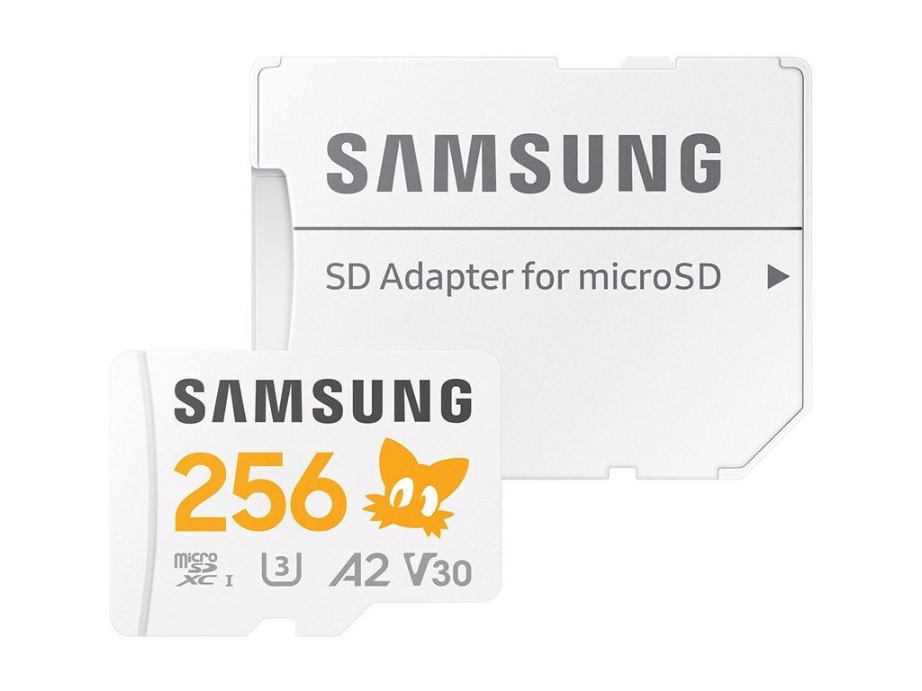 Samsung microSDXC Class 10 U3 V30 A2 UHS-I - Image 1