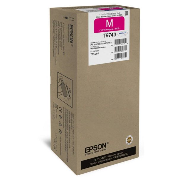 Epson Γνήσιο Μελάνι Εκτυπωτή InkJet Ματζέντα (C13T97330N)