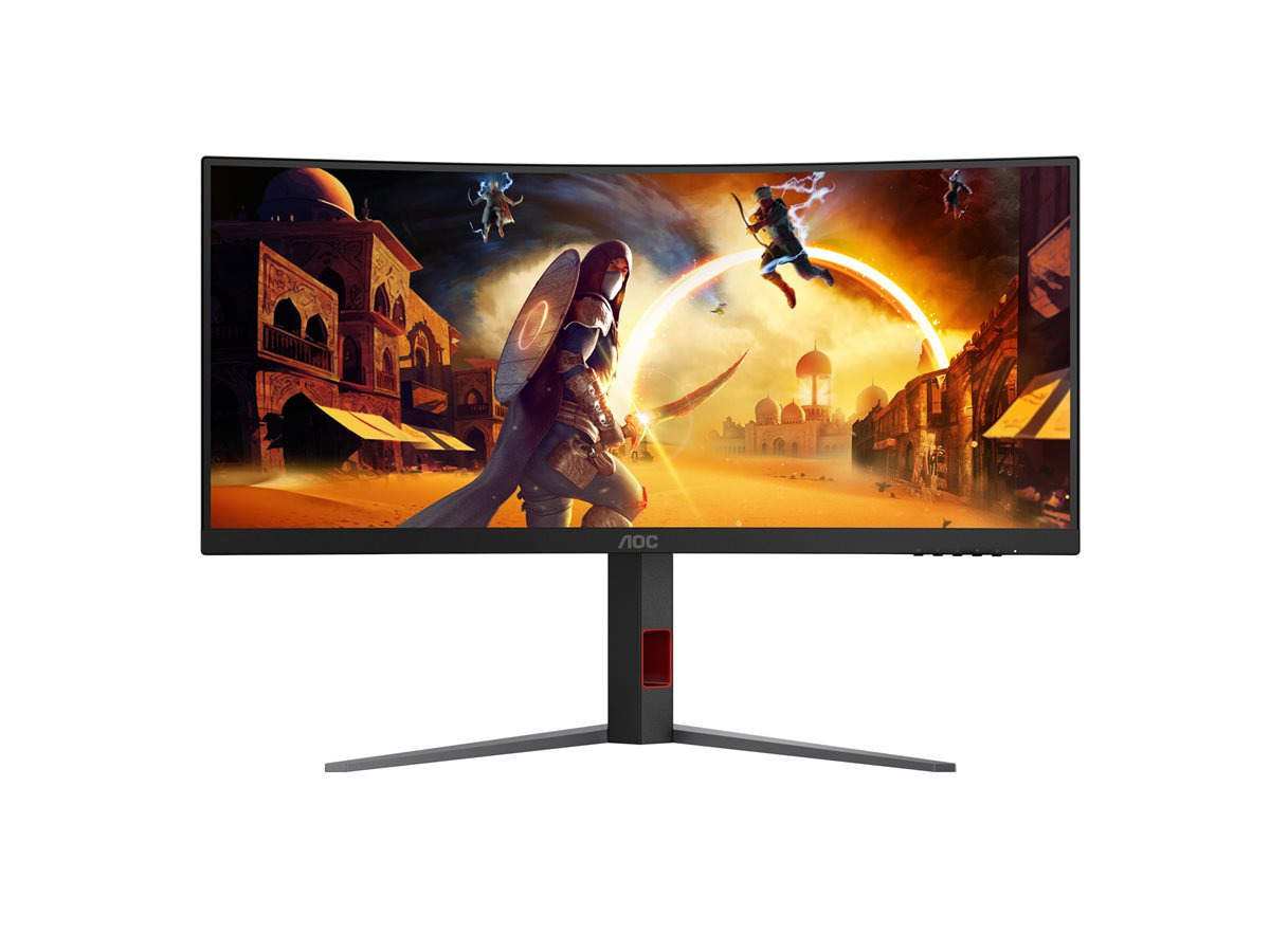 AOC CU34G4Z 34" Ultrawide VA HDR Curved QHD 3440x1440 - Image 1