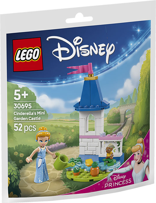 Lego Disney Cindorella's Mini Garden Castle για 5+ Ετών 52τμχ