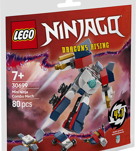 Lego Ninjago Mini Ninja Combo Mech για 7+ Ετών 80τμχ
