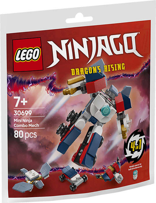 Lego Ninjago Mini Ninja Combo Mech για 7+ Ετών 80τμχ - Image 1