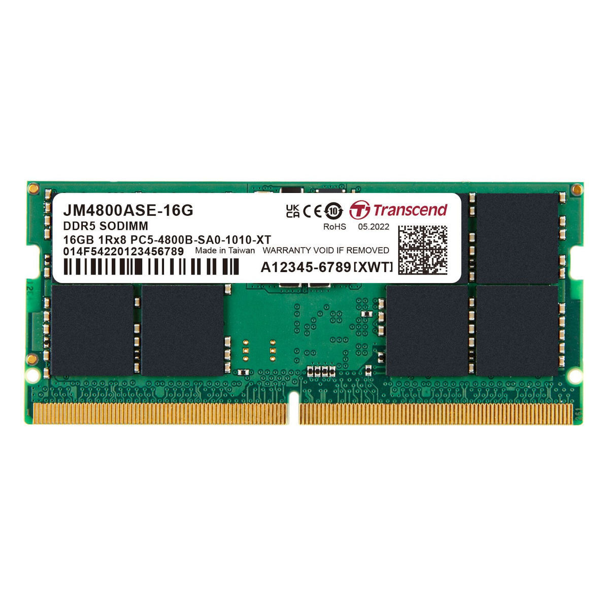 Transcend 16GB DDR5 JM4800ASE-16G