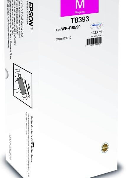 Epson T8393 Magenta Γνήσιο Μελάνι Εκτυπωτή InkJet Ματζέντα (C13T839340)