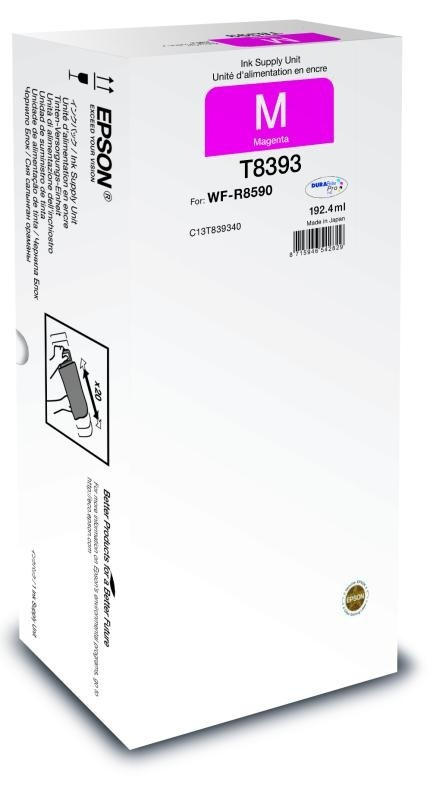 Epson T8393 Magenta Γνήσιο Μελάνι Εκτυπωτή InkJet Ματζέντα (C13T839340) - Image 1