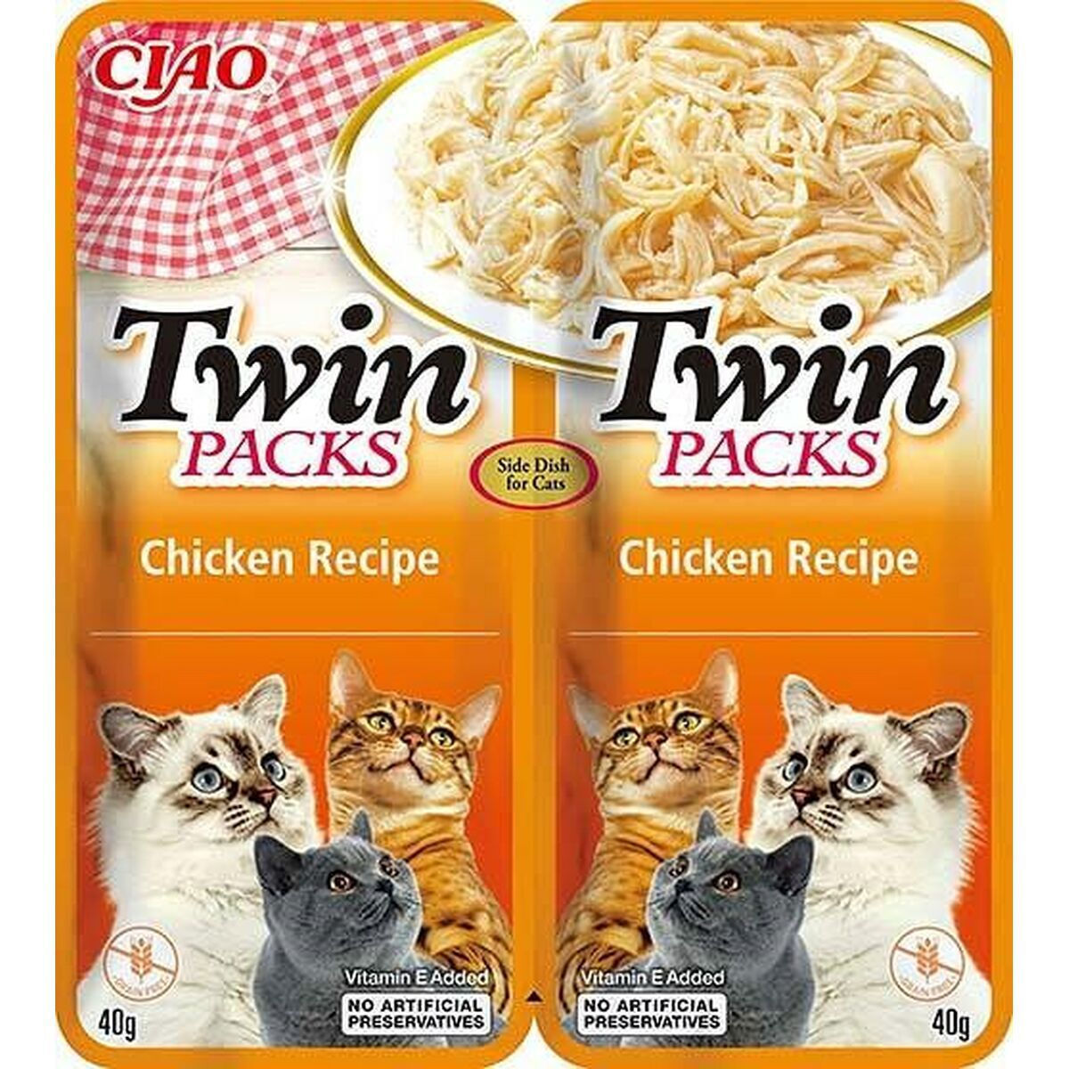 Inaba Twin Packs Chicken Cat Treats 2 X 40g