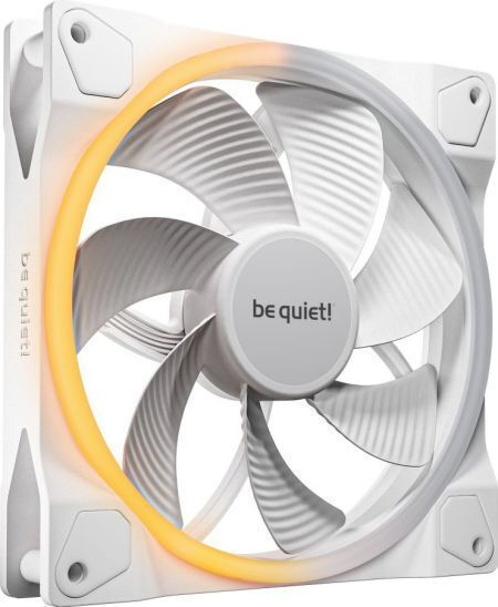 Be Quiet Light Wings Reverse Case Fan 140mm Λευκό