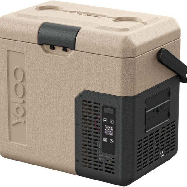 Yolco Φορητό Ψυγείο Ηλεκτρικό 17lt Μπεζ