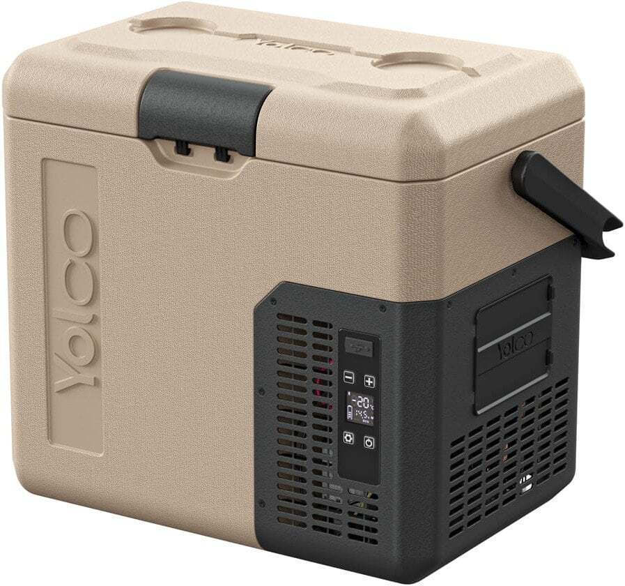 Yolco Φορητό Ψυγείο Ηλεκτρικό 17lt Μπεζ