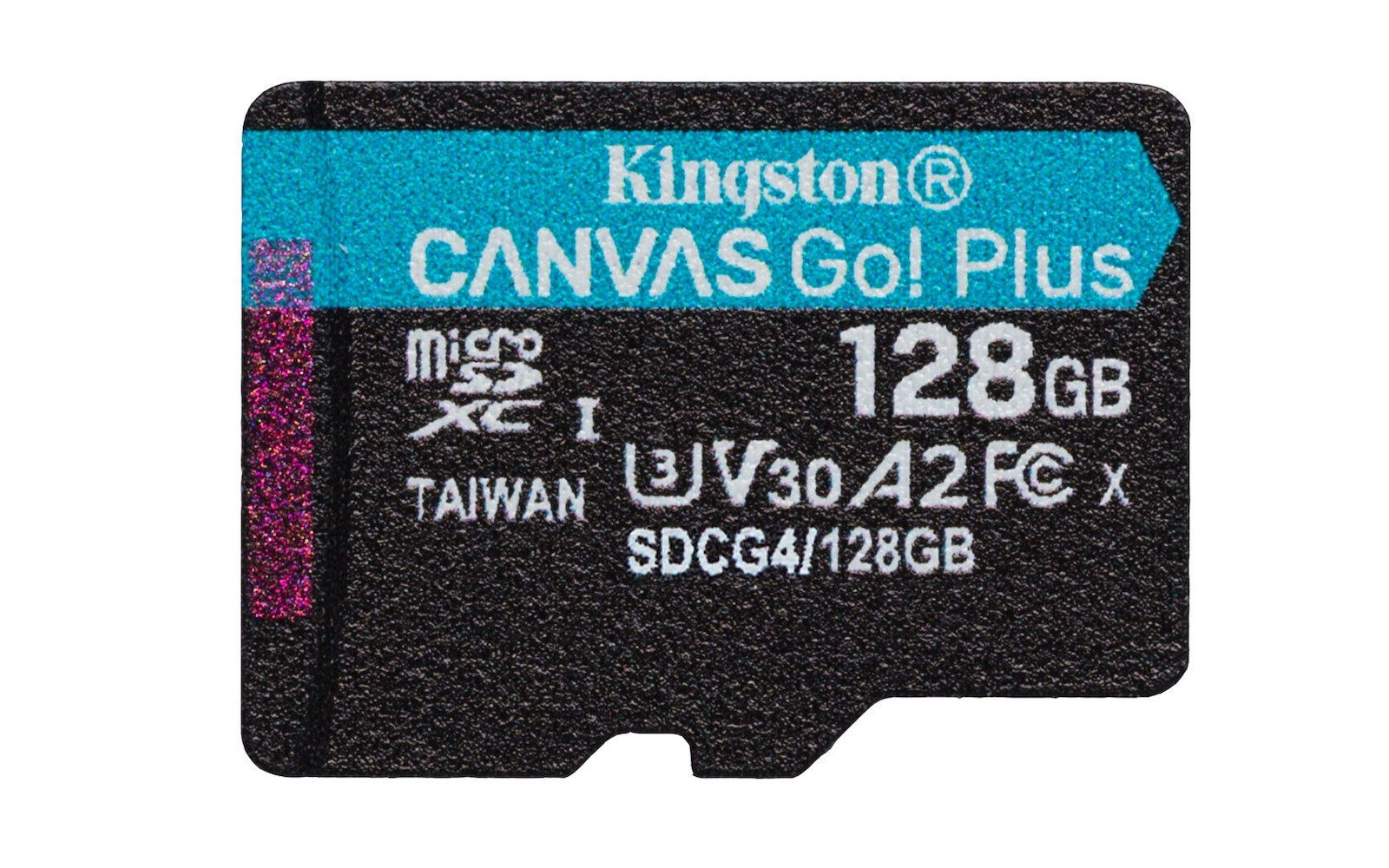 Kingston Canvas Go Plus microSDXC 128GB Class 10 U3 A2 UHS-I