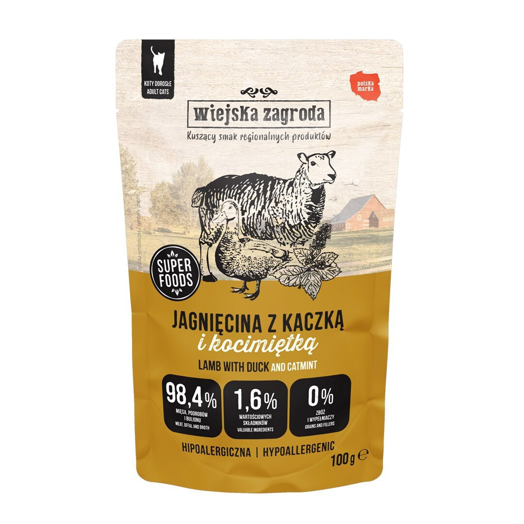Wiejska Zagroda Υγρή Τροφή 100gr
