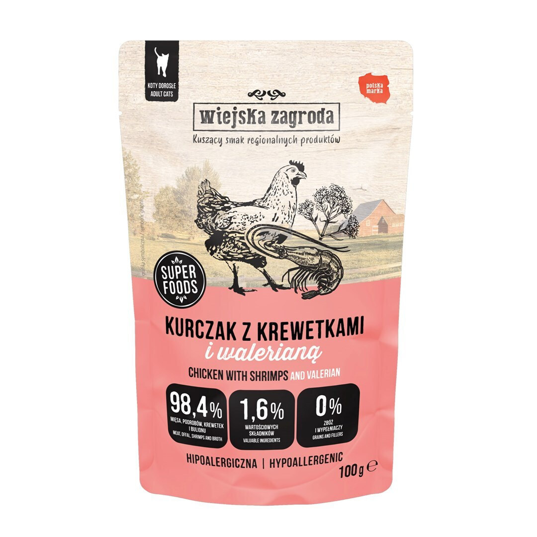 Wiejska Zagroda Υγρή Τροφή 100gr
