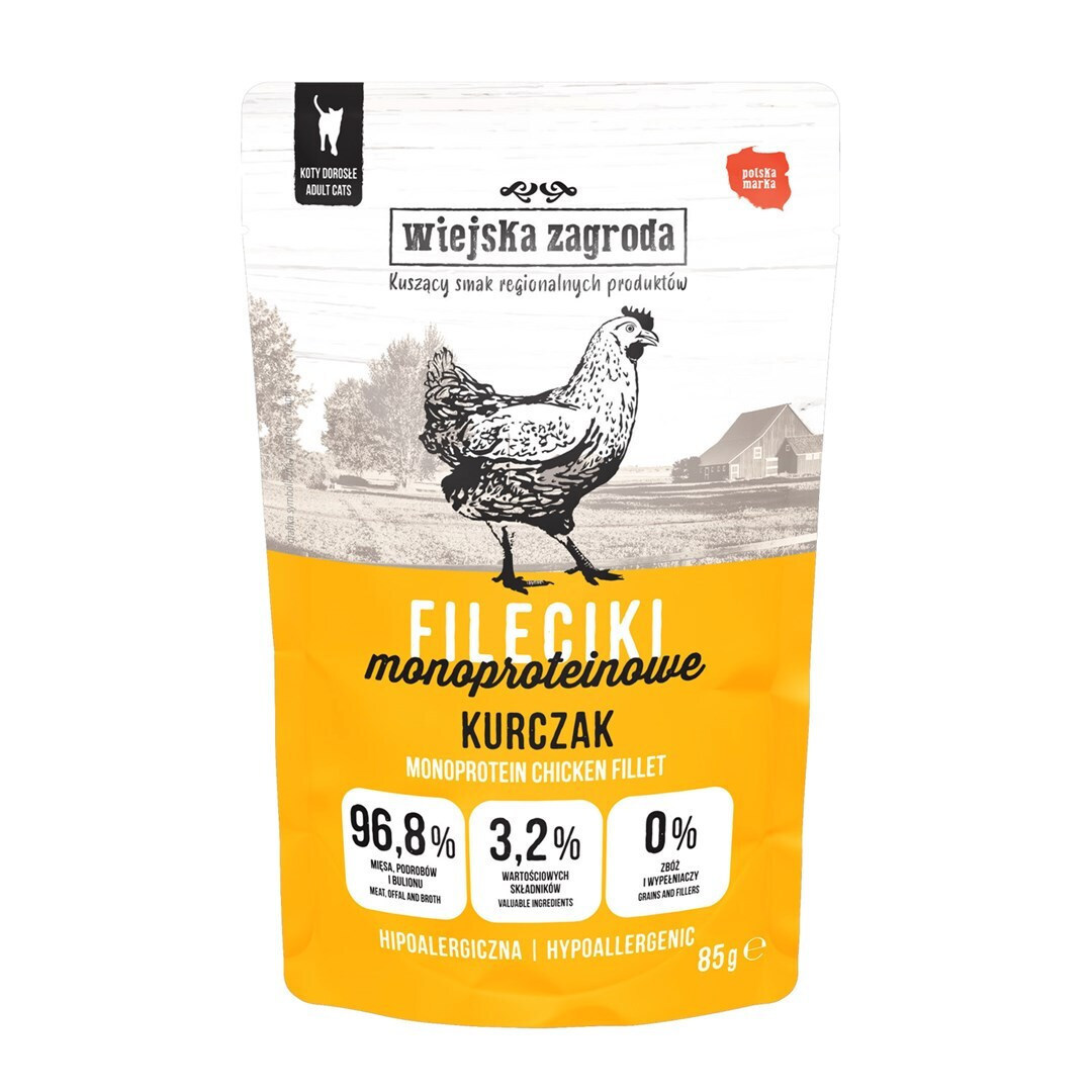 Wiejska Zagroda Υγρή Τροφή 85gr