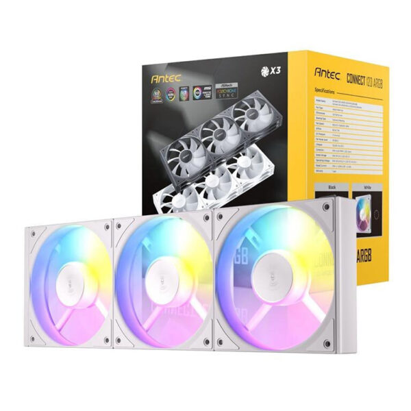 Antec C120 Case Fan 3τμχ