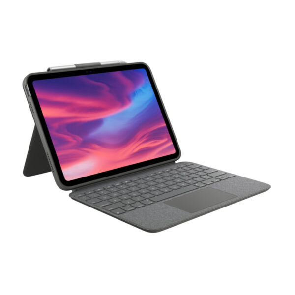 Logitech Combo Touch με Πληκτρολόγιο (iPad 2022 10.9'')