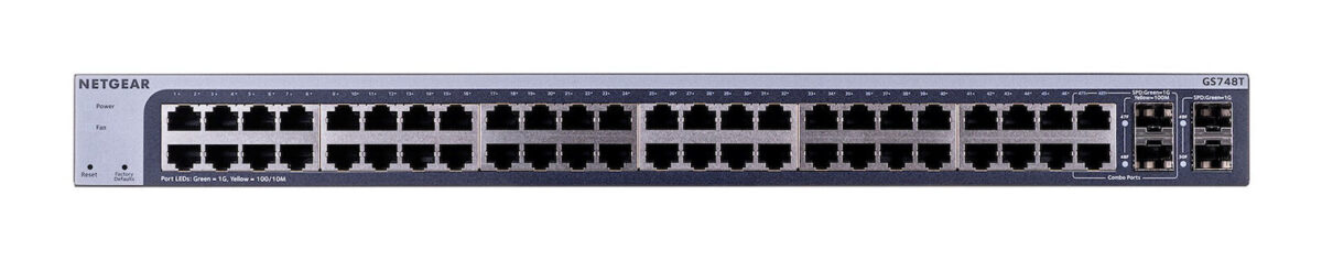 NetGear GS748T600EUS L2 PoE+ - Image 4
