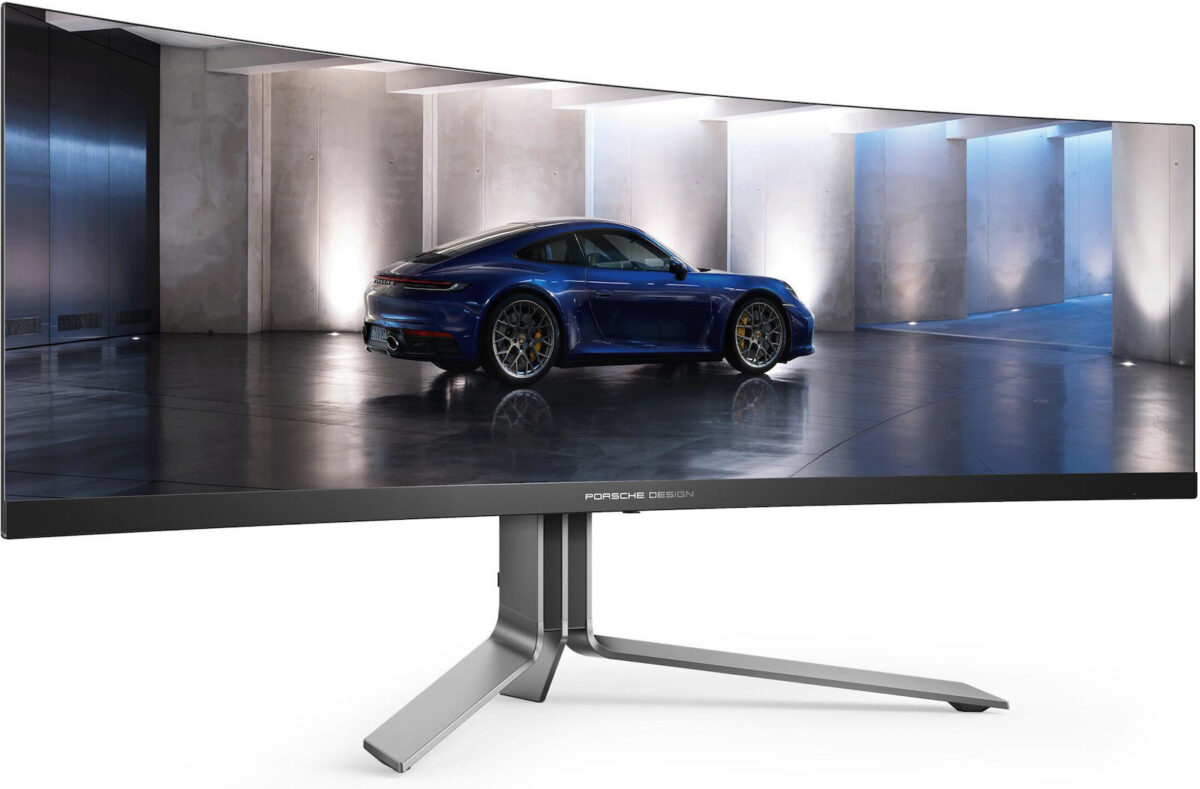 AOC Porsche Design Agon Pro PD49 49" Ultrawide QD-OLED HDR Curved 5120x1440 - Image 1