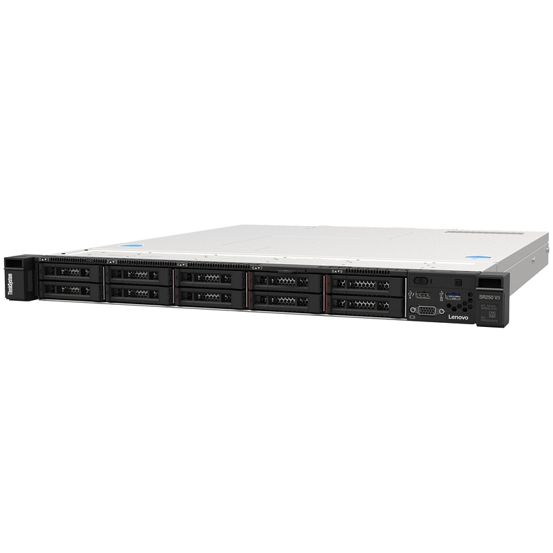 Lenovo SR250 V3 (Xeon E-2468/32GB DDR5/5350-8i/No OS) - Image 1