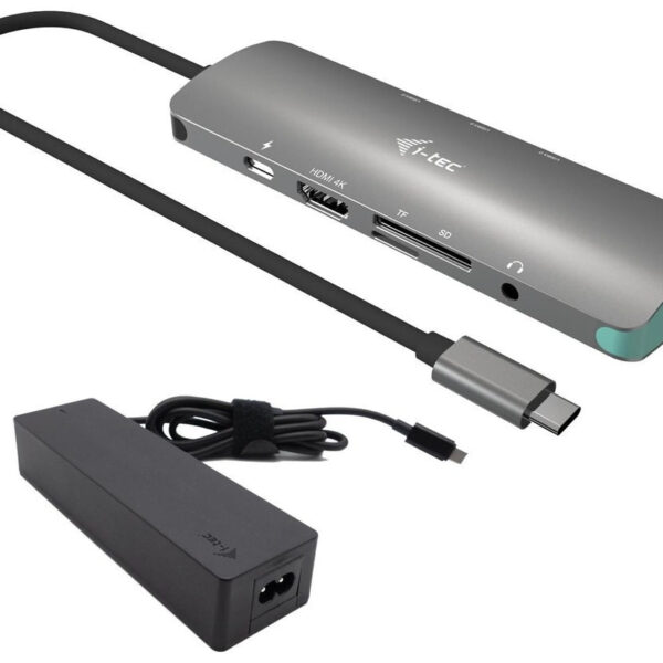 i-tec USB-C Docking Station με HDMI 4K (C31NANOLANPD100)