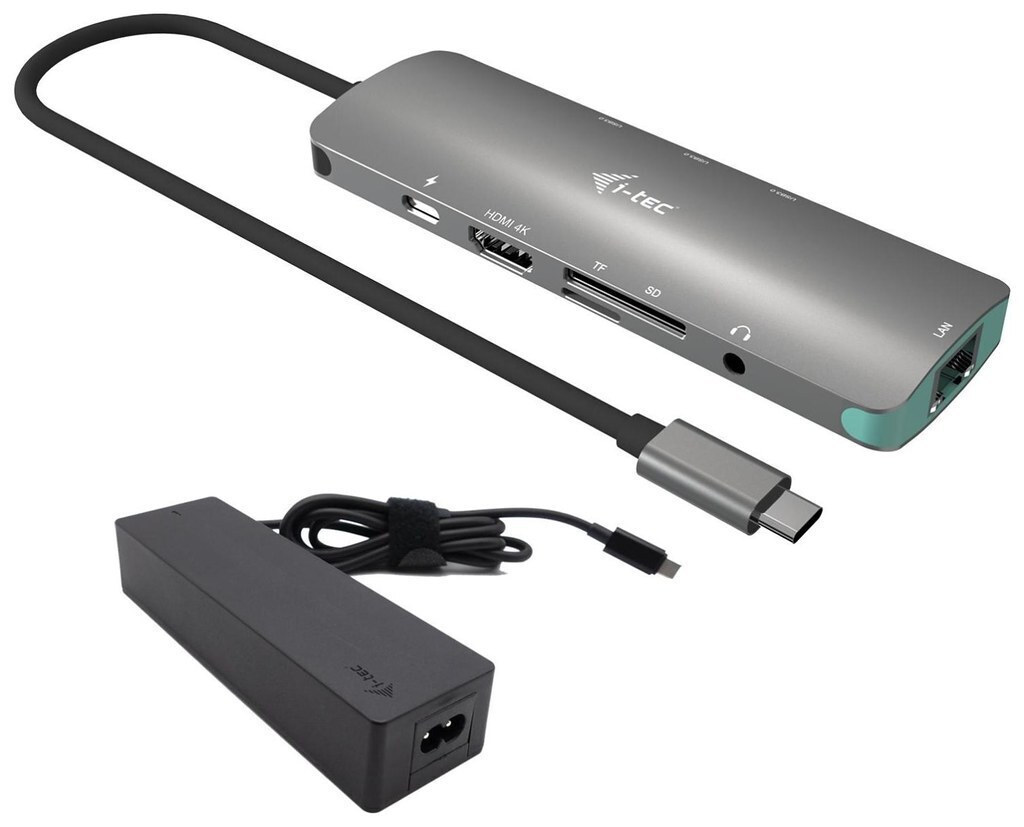 i-tec USB-C Docking Station με HDMI 4K (C31NANOLANPD100) - Image 1