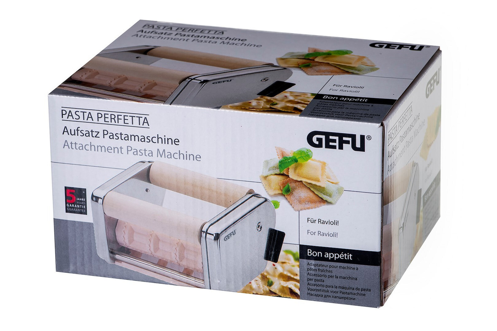 Gefu Pasta Perfetta Μηχανή Φύλλου/Ζυμαρικών Χειροκίνητη από Ανοξείδωτο Ατσάλι 00166