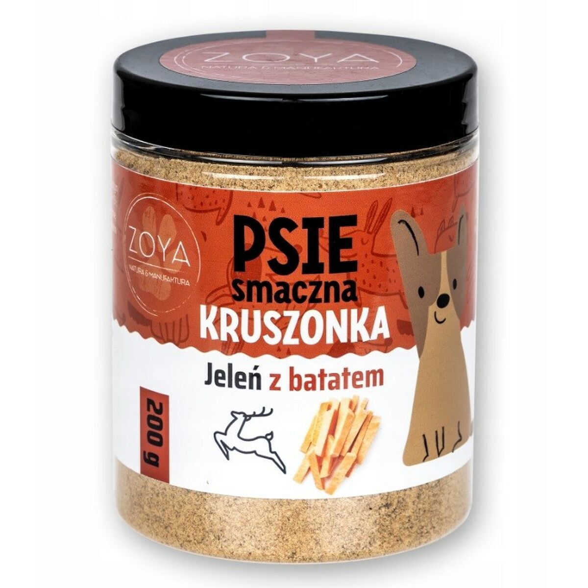Zoya Λιχουδιά Σκύλου χωρίς Γλουτένη με Ελάφι 200gr