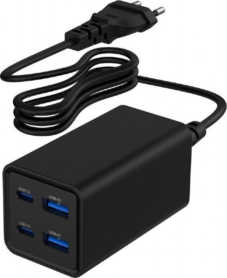 Gembird TA-UC-2A2C-PD65-01-BK USB-C Βάση Φόρτισης 65W