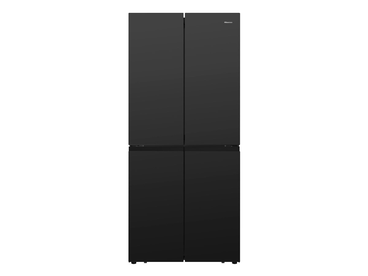 Hisense Ντουλάπα 454lt Total NoFrost Μαύρο RQ563N4GB1