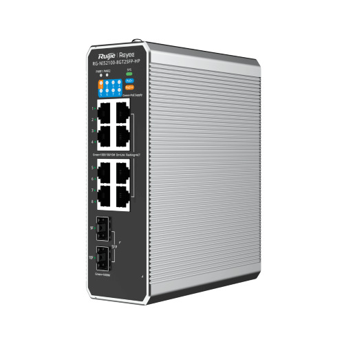 Ruijie Reyee RG-NIS2100-8GT2SFP-HP Managed L2 PoE++
