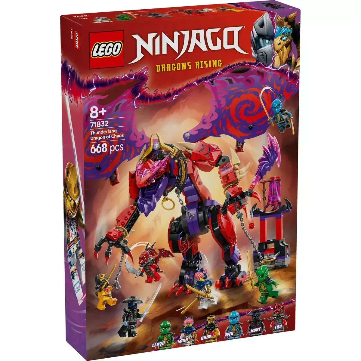 Lego Ninjago Thunderfang Dragon Of Chaos για 8+ Ετών 668τμχ