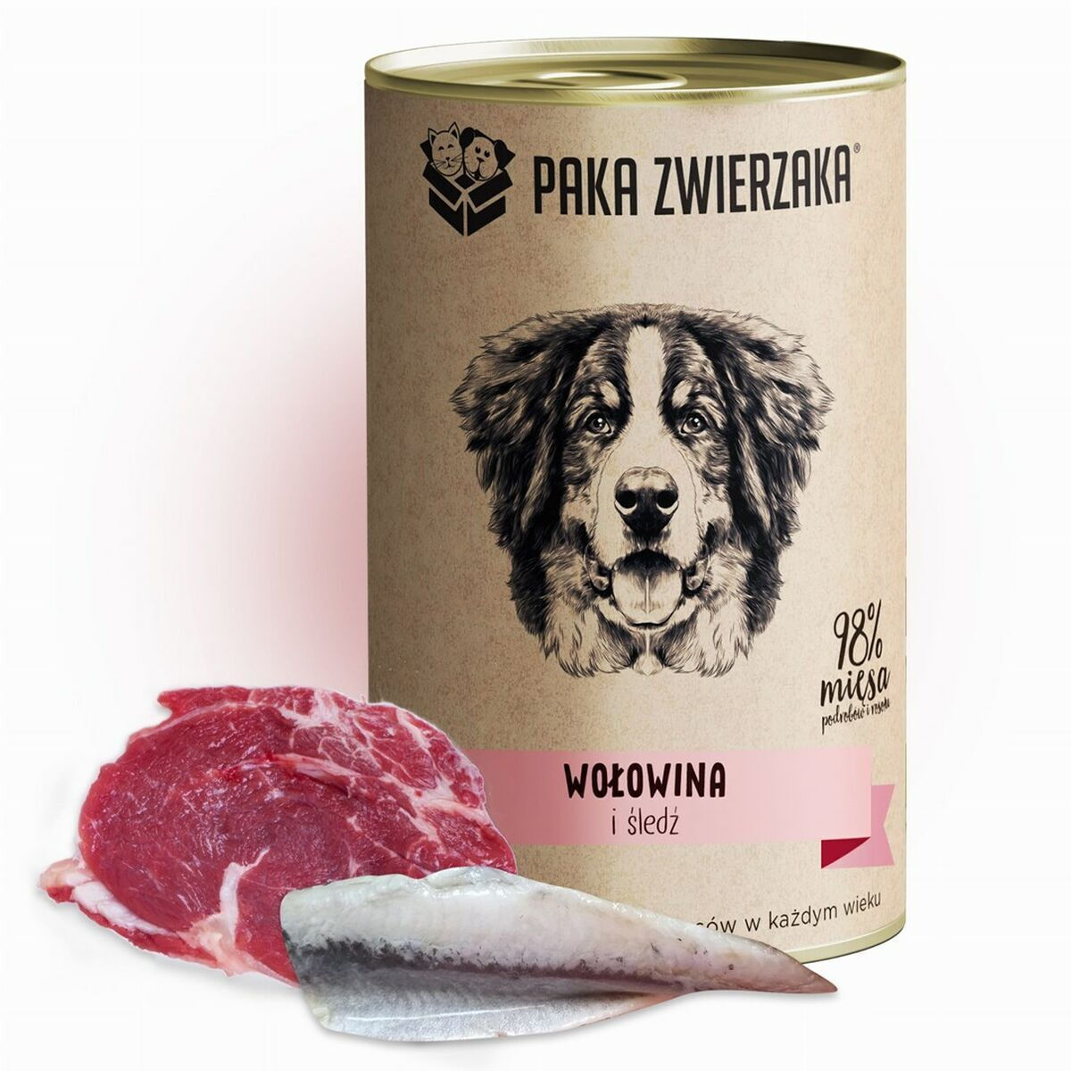 Paka Zwierzaka Υγρή Τροφή 400gr